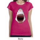 Ladies Shark Shirt 3D Shark Longer Length Tee T-Shirt