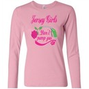 Ladies Shirt Jersey Girls Don?t Pump Gas Long Sleeve Tee T-Shirt