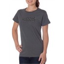Ladies Shirts Awesome Cubed Organic Tee T-Shirt