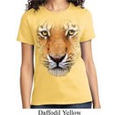 Ladies Tiger Shirt Big Tiger Face Tee T-Shirt