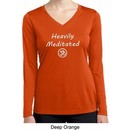 Ladies Yoga Heavily Meditated with OM Dry Wicking Long Sleeve