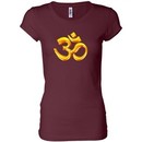 Ladies Yoga Shirt 3D OM Longer Length Tee T-Shirt