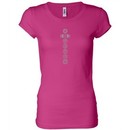Ladies Yoga Shirt 7 Chakras Meditation Longer Length T-shirt