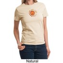 Ladies Yoga Shirt Larger Sizes Sleeping Sun Meditation T-shirt