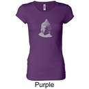 Ladies Yoga T-shirt ? Buddha Big Print Longer Length Shirt