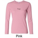 Ladies Yoga T-shirt ? Yoga Meditation Long Sleeve Shirt