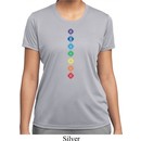 Ladies Yoga Tee Diamond Chakras Moisture Wicking T-shirt
