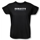 Dynasty Ladies Shirt Dynasty Shiny Black T-Shirt