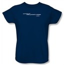 The Good Wife Ladies Shirt Law Offices Navy T-Shirt