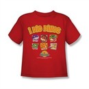 Land Before Time Shirt Kids I Dig Dinos Red Youth Tee T-Shirt