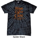 Leukemia Cancer Awareness Hope Love Cure Tie Dye T-shirt