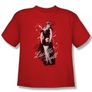 Lucille Lucy Ball Kids Shirt Signature Look Red Youth Tee T-Shirt