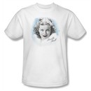 Lucille Lucy Ball Shirt In Blue Adult White Tee T-Shirt
