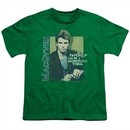 MacGyver Kids Shirt Wonderous Paperclip Kelly Green T-Shirt