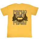 Macho Man Shirt The Beard Gold T-Shirt
