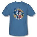 Mad Magazine Shirt Batman And Alfred Adult Carolina Blue Tee T-Shirt