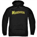 Madagascar Hoodie Logo Black Sweatshirt Hoody