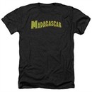 Madagascar Shirt Logo Heather Black T-Shirt