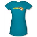 Magnum P.I. Juniors T-shirt Hawaiian Life Turquoise Tee Shirt