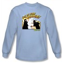 Mallrats T-shirt Bunny Beatdown Adult Light Blue Long Sleeve Tee Shirt