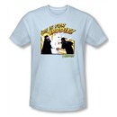Mallrats T-shirt Movie Bunny Beatdown Adult Light Blue Slim Fit Shirt