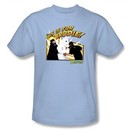 Mallrats T-shirt Movie Bunny Beatdown Adult Light Blue Tee Shirt