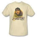 Mallrats T-shirt Movie Pretzels Adult Cream Tee Shirt