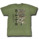 MASH Shirt Where To Military Green T-Shirt