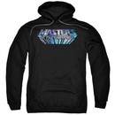 Masters Of The Universe Hoodie Sweatshirt Space Logo Black Adult Hoody Sweat Shirt