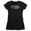 Masters Of The Universe Shirt Juniors Space Logo Black Tee T-Shirt