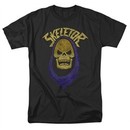 Masters Of The Universe Shirt Skeletor Hood Adult Black Tee T-Shirt