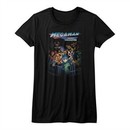 Mega Man Shirt Juniors Legacy Collection Black T-Shirt