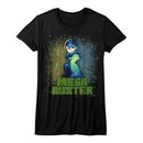 Mega Man Shirt Juniors Mega Buster Black T-Shirt
