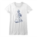 Mega Man Shirt Juniors White T-Shirt