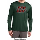 Mens Dodge Charger RT Logo Dry Wicking Long Sleeve Shirt