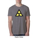 Mens Fallout Shirt Radioactive Triangle Burnout Tee T-Shirt
