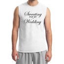 Mens Fitness Shirt Sweating For My Wedding Muscle Tee T-Shirt