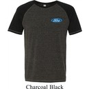 Mens Ford Shirt Ford Oval Pocket Print Tri Blend Tee T-Shirt