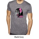 Mens Funny Shirt Pink Freud Burnout Tee T-Shirt