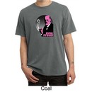 Mens Funny Shirt Pink Freud Pigment Dyed Tee T-Shirt