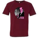 Mens Funny Shirt Pink Freud Tri Blend Tee T-Shirt
