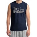 Mens Funny Shirt The Grill Father Muscle Tee T-Shirt