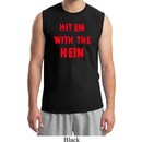 Mens Funny Tee Hit em with the Hein Muscle Shirt