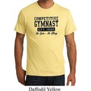 Mens Gymnastics Shirt Competitive Gymnast Organic Tee T-Shirt