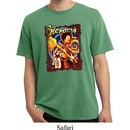 Mens Jimi Hendrix Shirt Hendrix Colorful Pigment Dyed T-Shirt