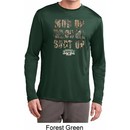 Mens Mossy Oak Mud Up or Shut Up Dry Wicking Long Sleeve