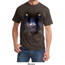 Mens Panther Shirt Big Panther Face Tee T-Shirt