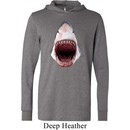Mens Shark Shirt 3D Shark Lightweight Hoodie Tee