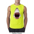 Mens Shark Shirt 3D Shark Sleeveless Tee T-Shirt