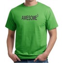 Mens Shirt Awesome Cubed Organic Tee T-Shirt